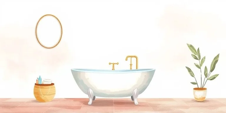 Banyo Duvar Dekorasyonu