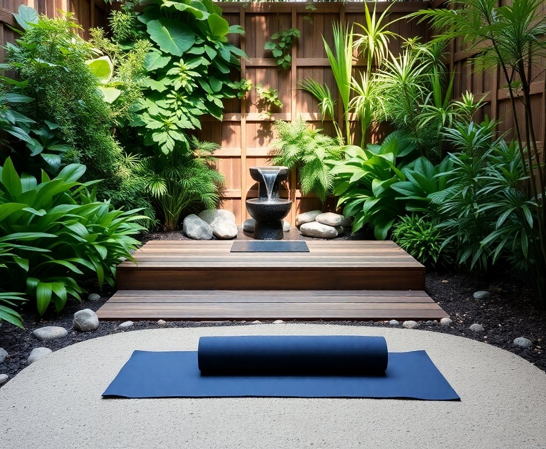 Bahçe Dekorasyonunda Yoga ve Meditasyon Köşeleri Zihin ve Beden İçin Huzur
