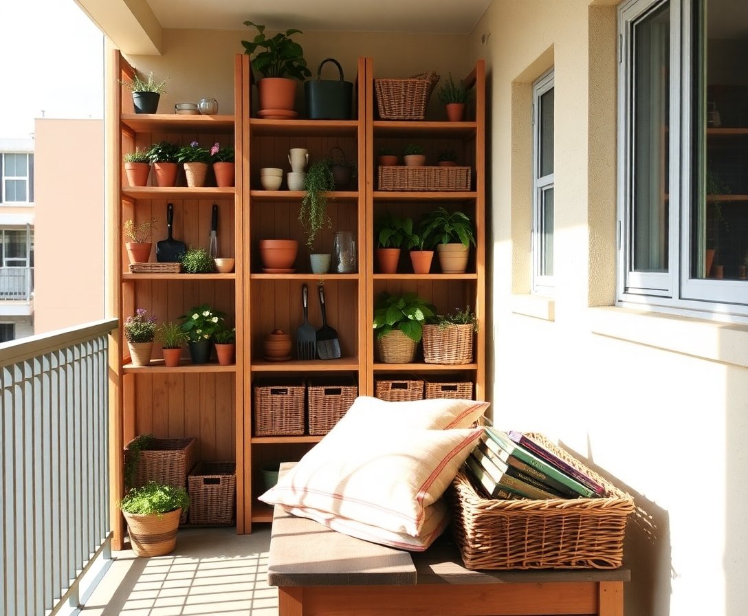 Balkon Depolama Fikirleri