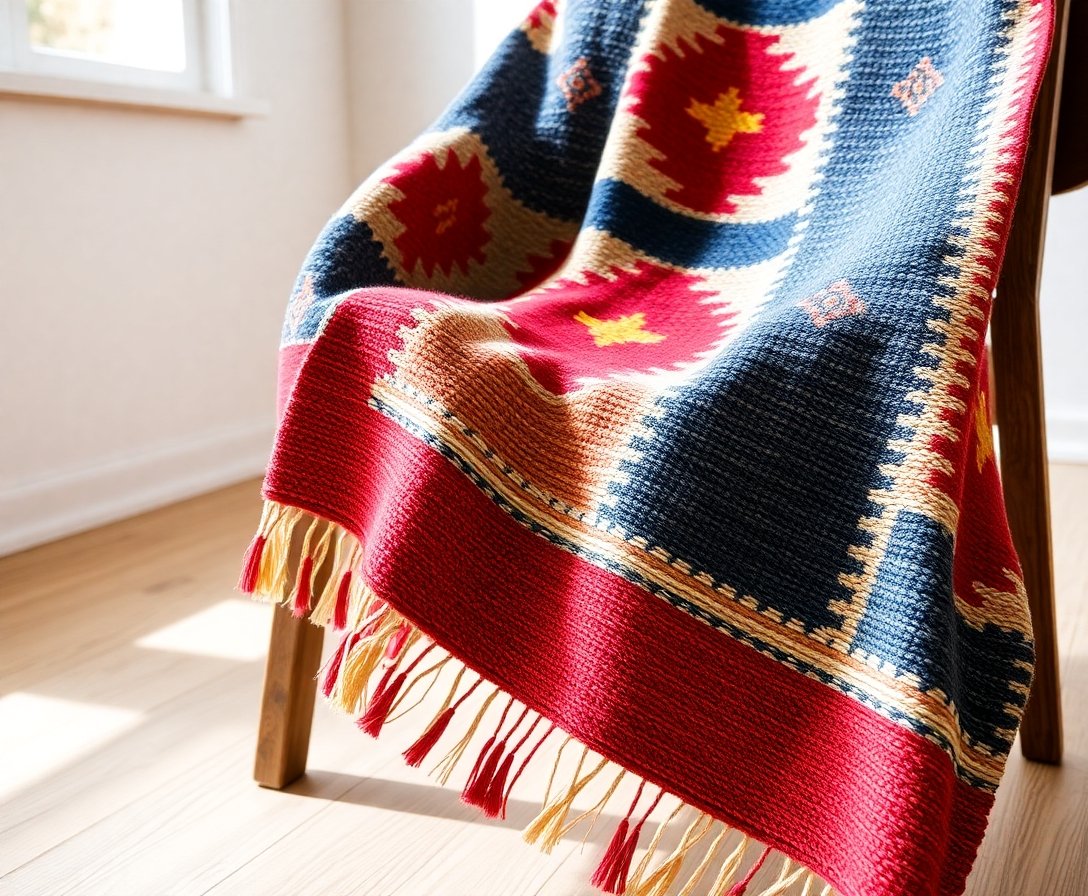 Kilim ve Halılarla Renk Bloklama ve Odak Noktaları