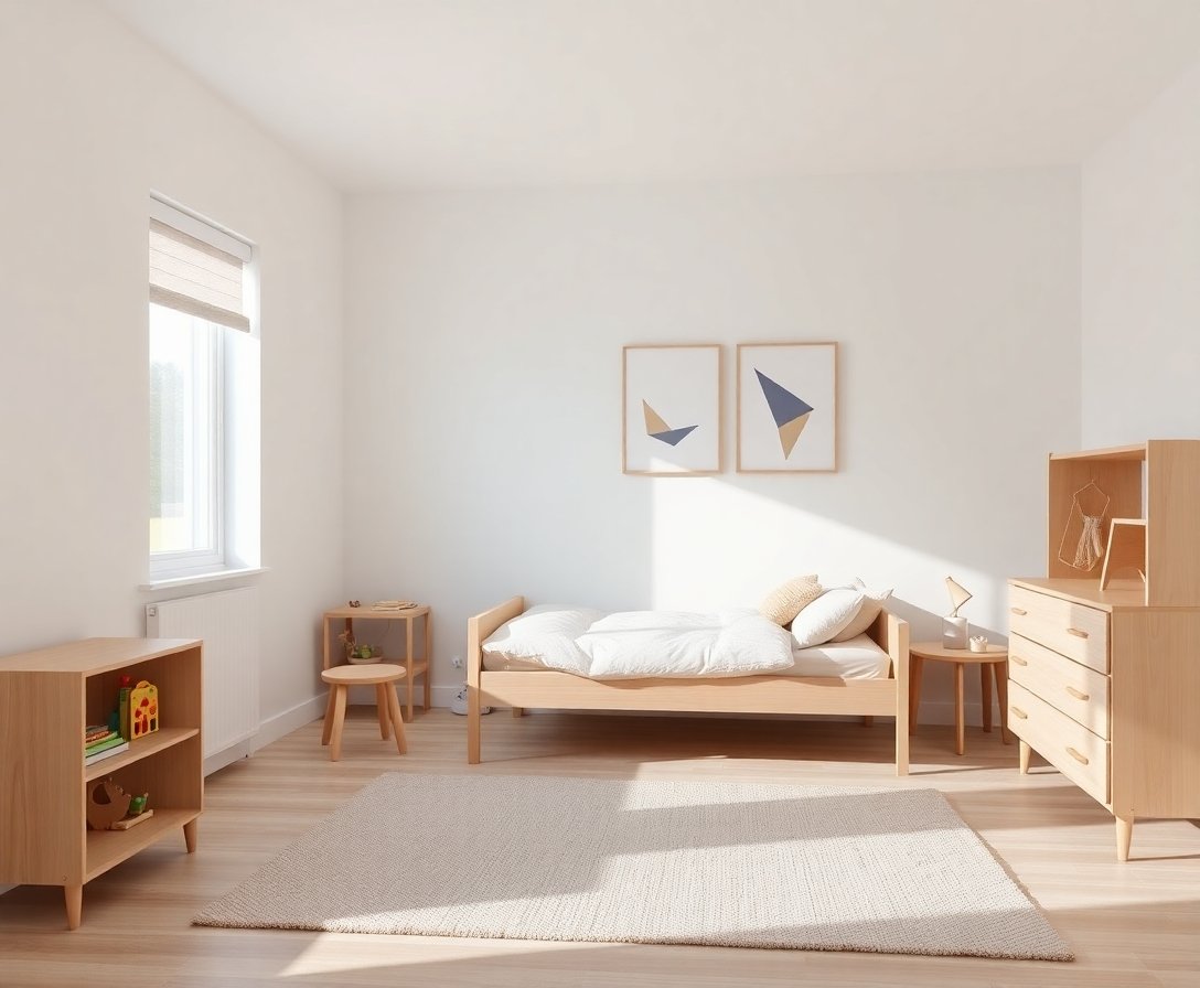 Minimalist Çocuk Odası Dekorasyonu