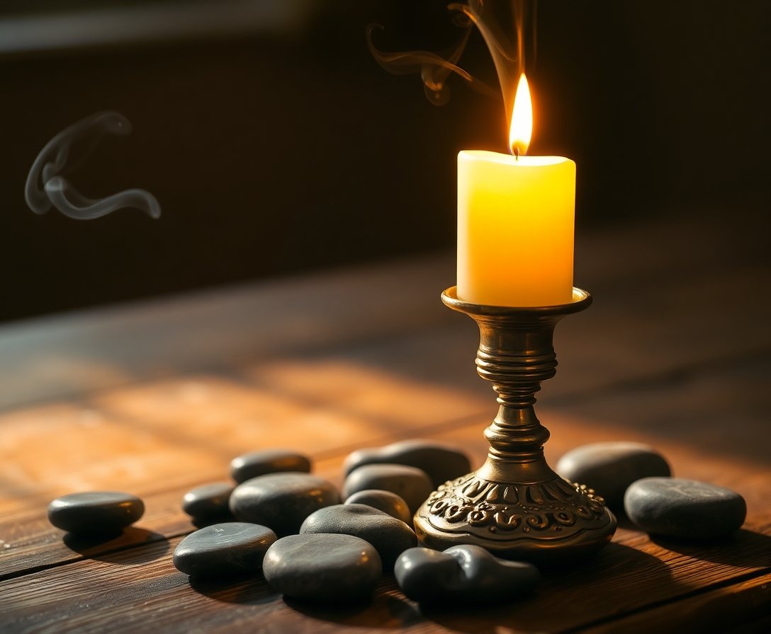 Mum Işığıyla Meditasyon ve Rahatlama Şamdanların Ruhsal Etkileri